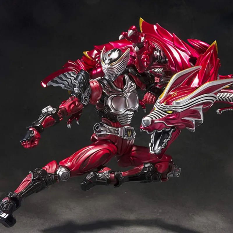 BANDAI Sic Kamen Rider Ryuki   Masked Rider Ryuki Action Figure Red & Silver-3