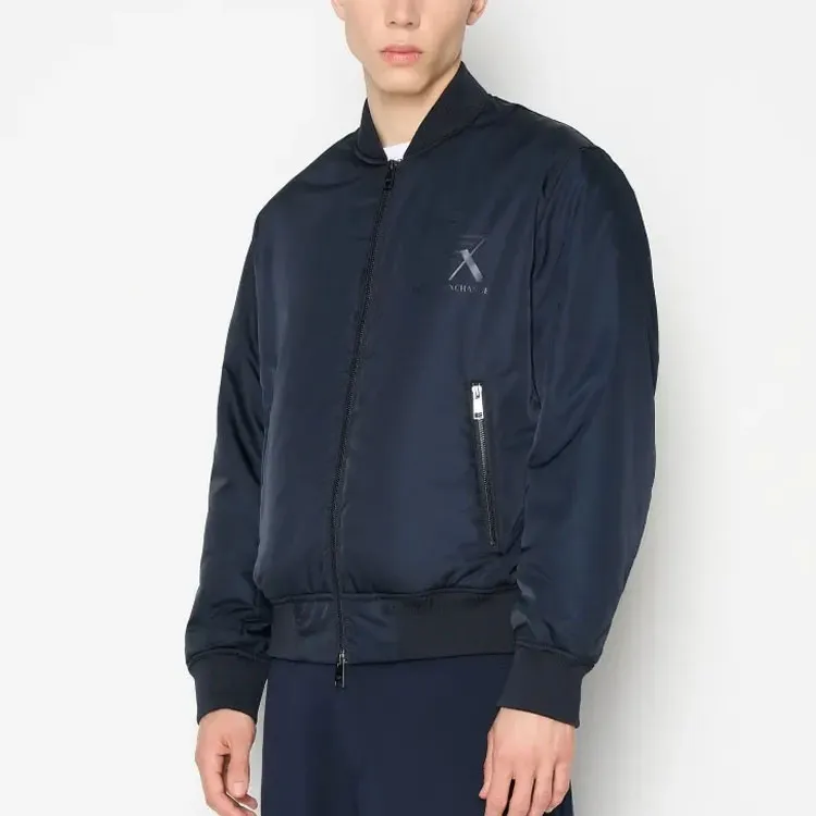 ARMANI EXCHANGE Logo-print Bomber Jacket-2