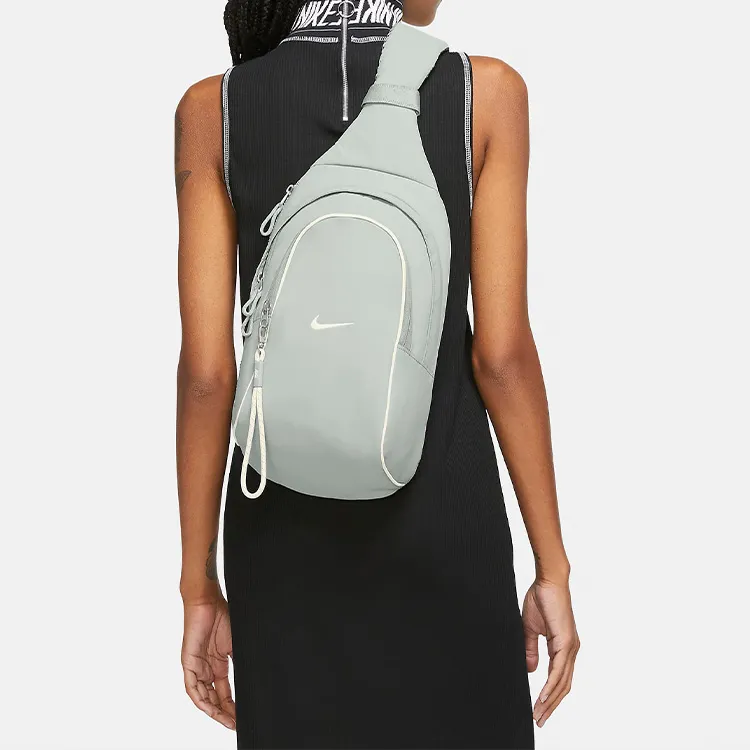 Nike Recycled Polyester Sling Bag Regular Unisex Mica Green-4
