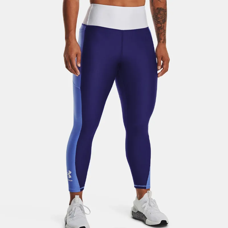 Under Armour HeatGear Yoga Pants Women's Blue-2