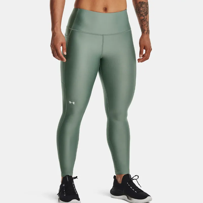 Under Armour HeatGear Yoga Pants Women's Green-2