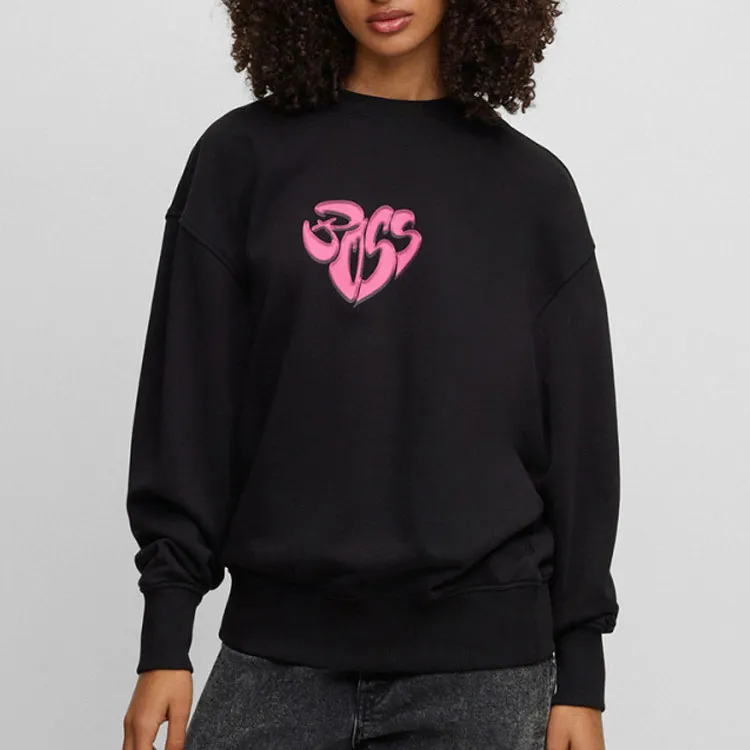 HUGO BOSS Sweatshirts Women's Black-3