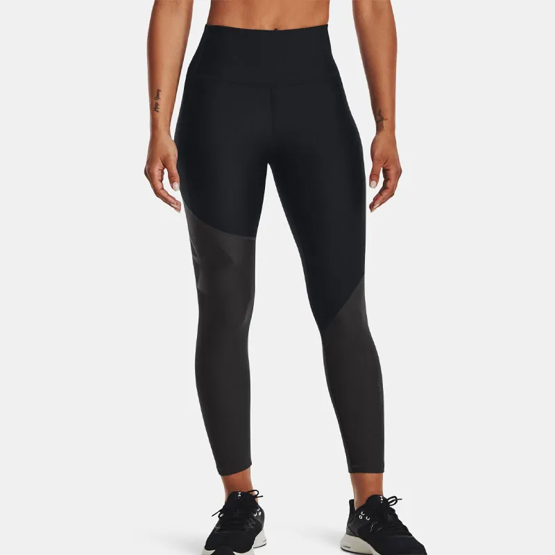 Under Armour Yoga Pants Women's Black Gray Color-3
