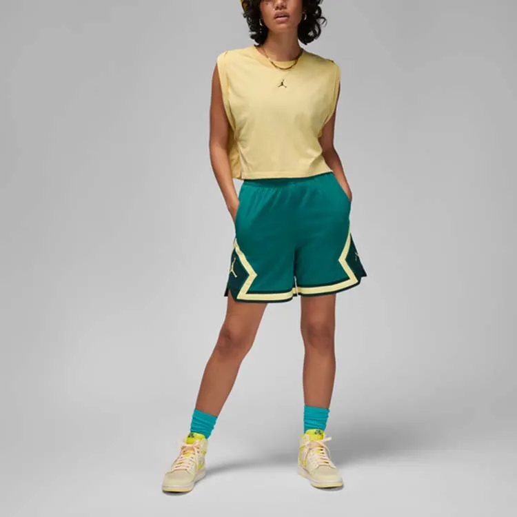 Jordan Sports Shorts Women's Dark Fir Green-3