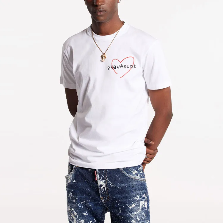 DSQUARED 2 Renny Cotton T-shirt-2