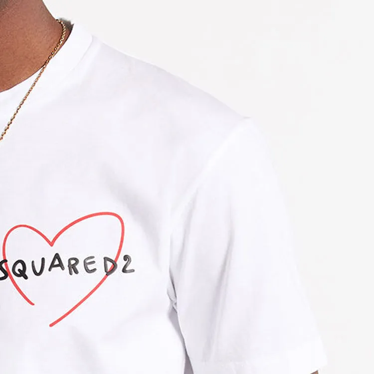 DSQUARED 2 Renny Cotton T-shirt-4