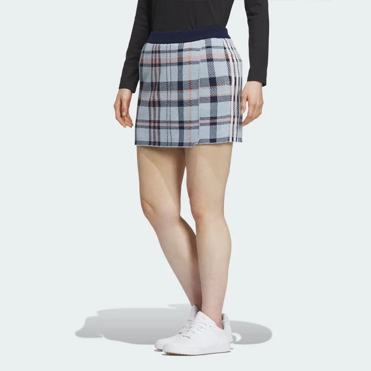 Adidas Casual Short Skirts Women's Miracle Blue-3