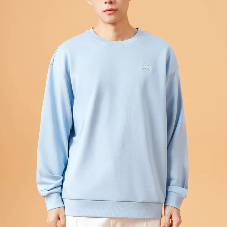 Anta Life Collection Sweatshirt Unisex Serene Blue-4