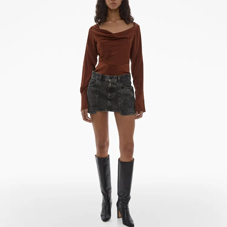 Helmut Lang Carpenter Denim Miniskirt-1