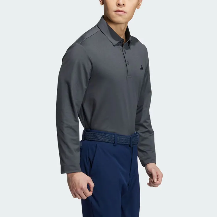 Adidas AEROREADY Polo Shirts Men Dark Gray-3