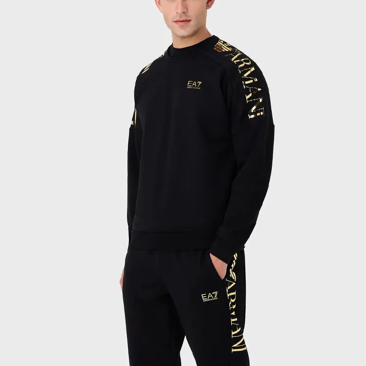 EMPORIO ARMANI EA7 FW23 Sweatshirt Men's Black-2