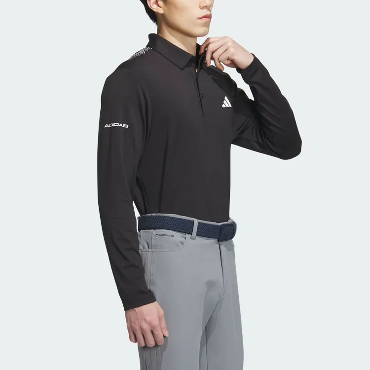 Adidas AEROREADY Polo Shirts Men Black-3