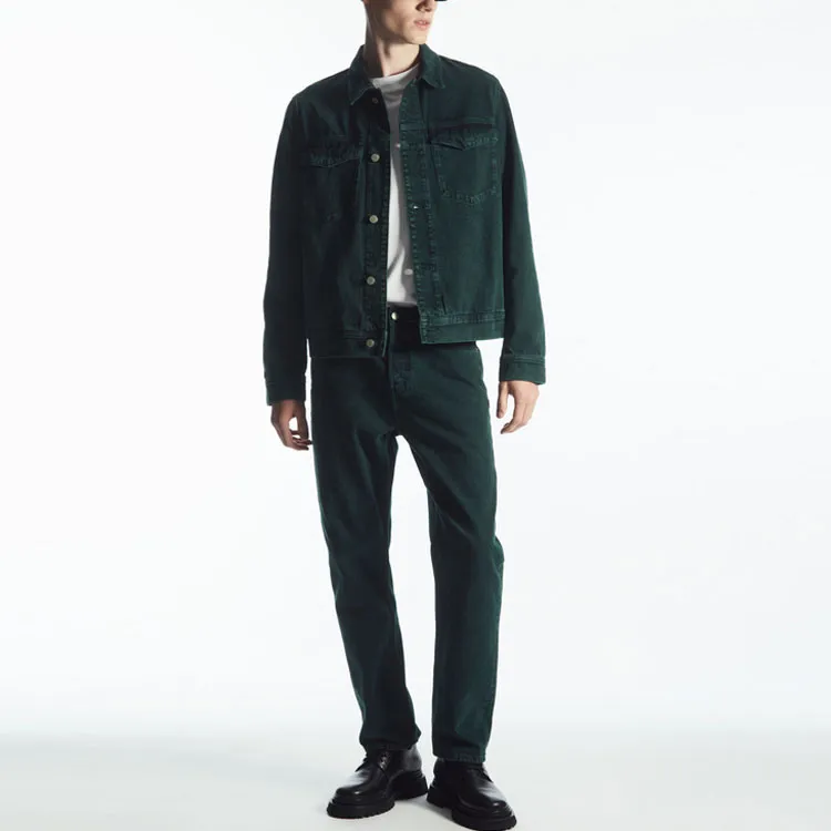 COS Jeans Men Peacock Green-2