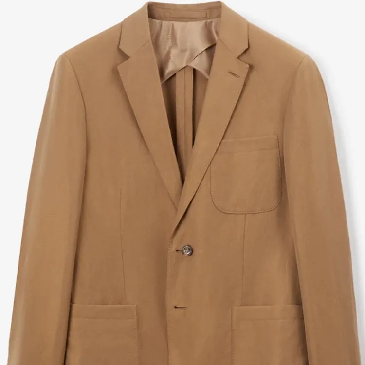 Burberry FW23 Business Suit Coat Men's Camel-5