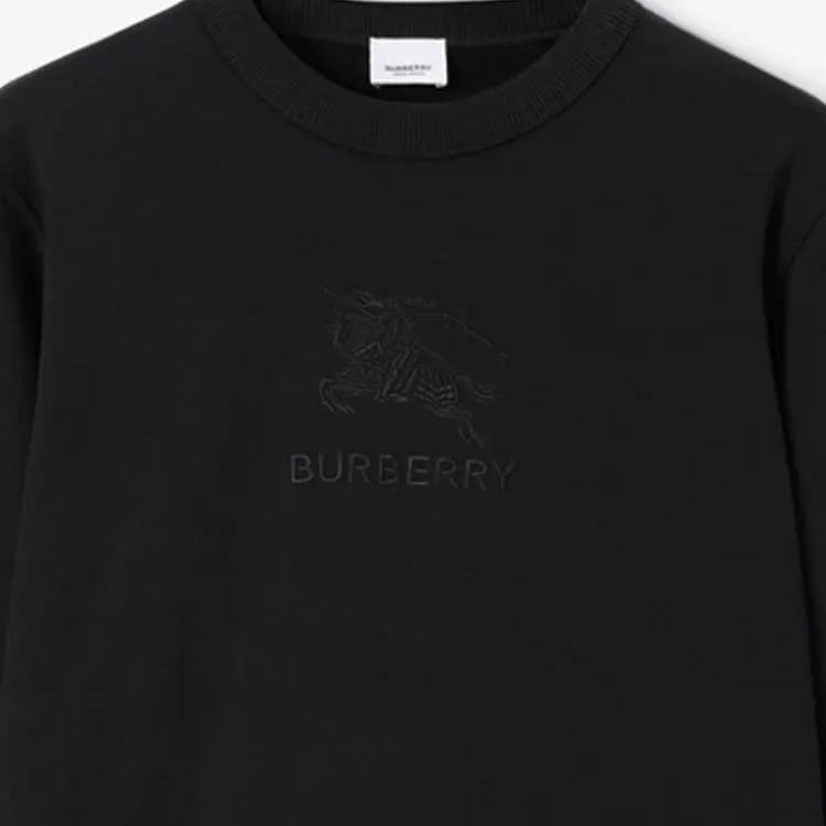 Burberry Logo Embroidered Crewneck Sweatshirt-10