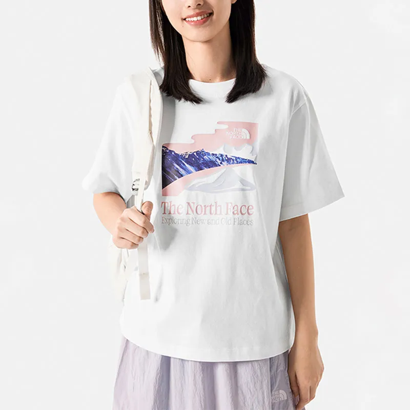 THE NORTH FACE Drop Shoulder Sleeve T Shirt Women's-2