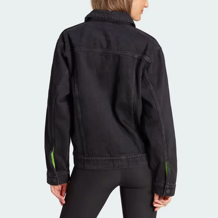 Adidas KSENIASCHNAIDER Denim Jackets Women's Black-3