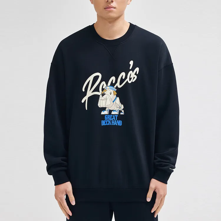 Anta Basketball Collection Sweatshirt Unisex Basic Black-2