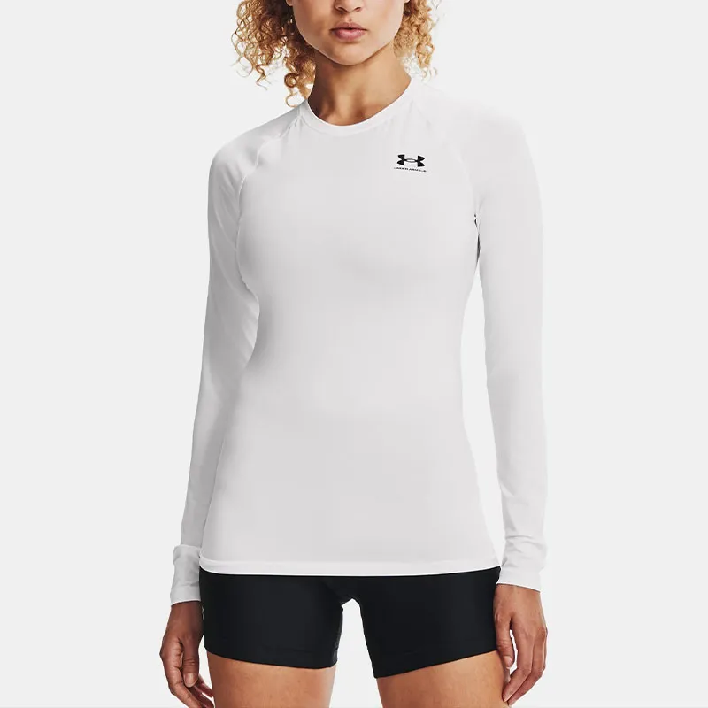 Under Armour HeatGear T Shirts Women's White-2