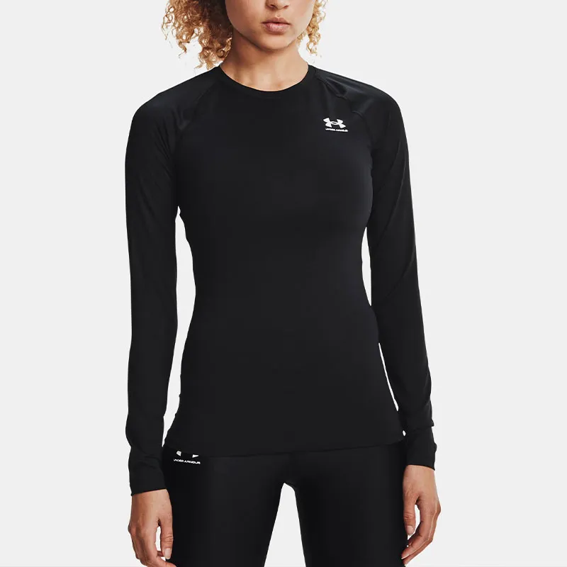 Under Armour HeatGear T Shirts Women's Black-2