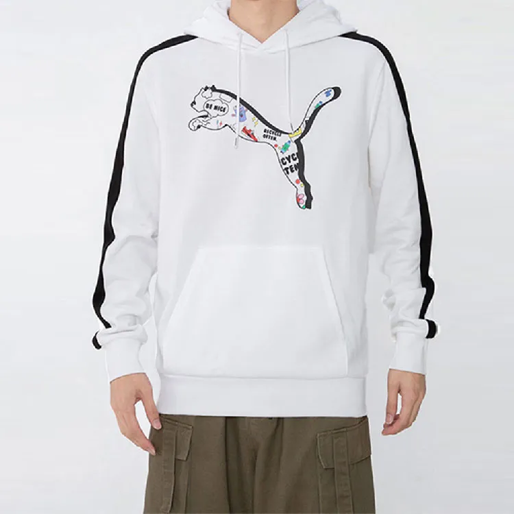 PUMA Sweatshirts Unisex White-1
