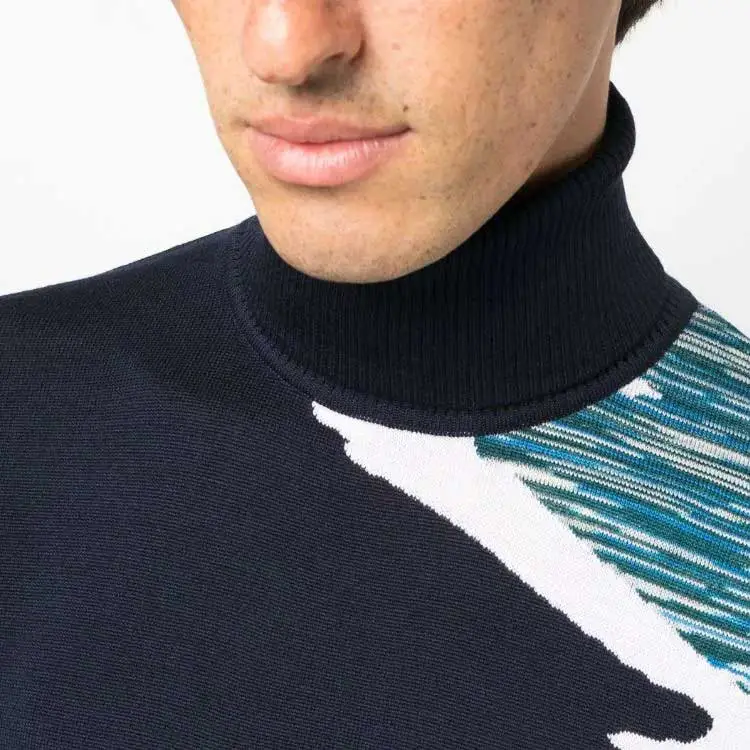 MISSONI Stripe pattern Roll neck Jumper-4