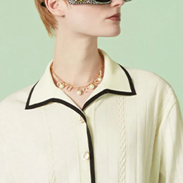 GUCCI FW23 Knitwear Women's Ivory White-2