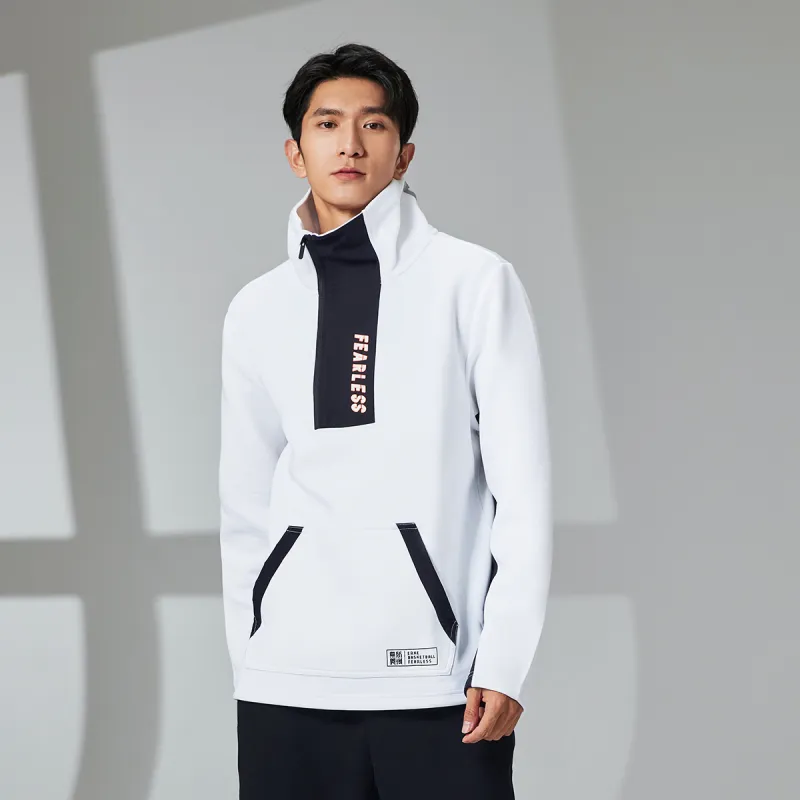 Erke Sweatshirts Men True White-2