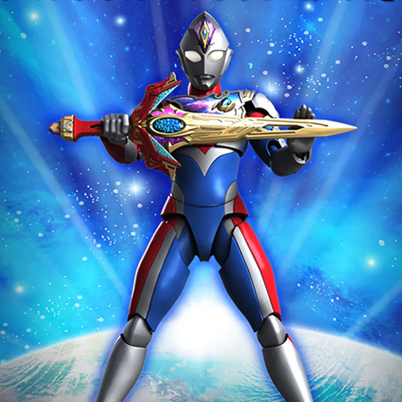 BANDAI Figure Rise Standard Dikka, Ultraman Decker, Shiny Type Model Kits-3