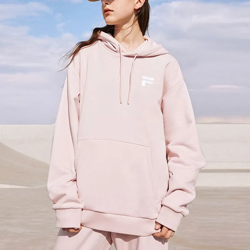 FILA FUSION FOB Series Sweatshirt Unisex Red Pink-2