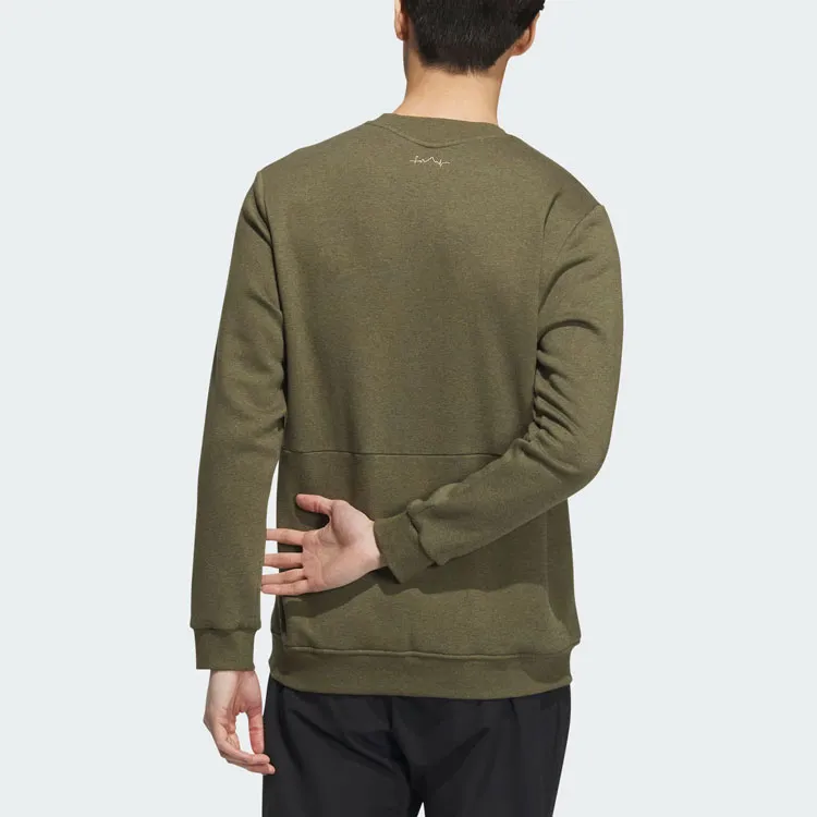 Adidas Sweatshirts Men Strata Olive Green-2