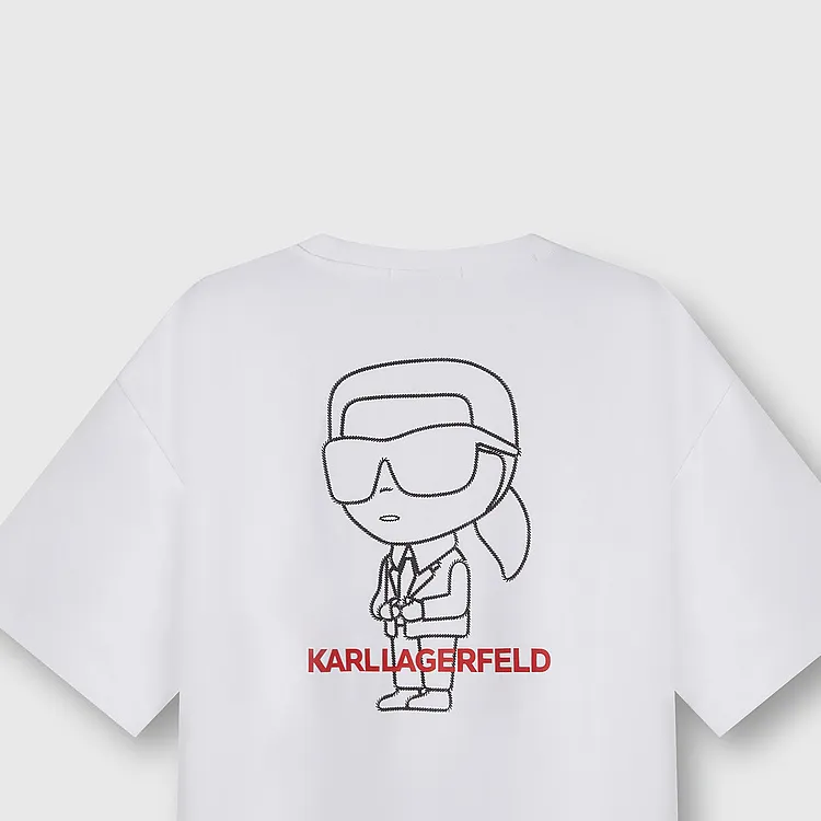 KARL LAGERFELD SS23 T Shirt Men's White-2