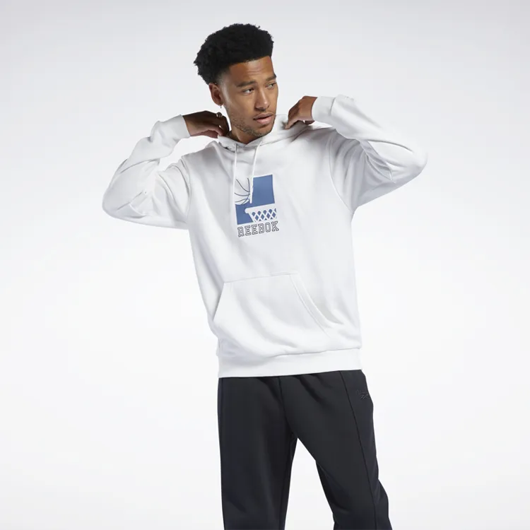 Reebok Sweatshirts Unisex Pink White-1
