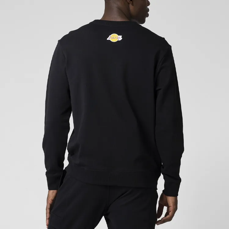 NBA Los Angeles Lakers Sweatshirts Men Black-4
