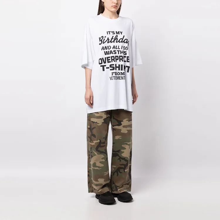 Vetements Birthday Graphic print T shirt-2