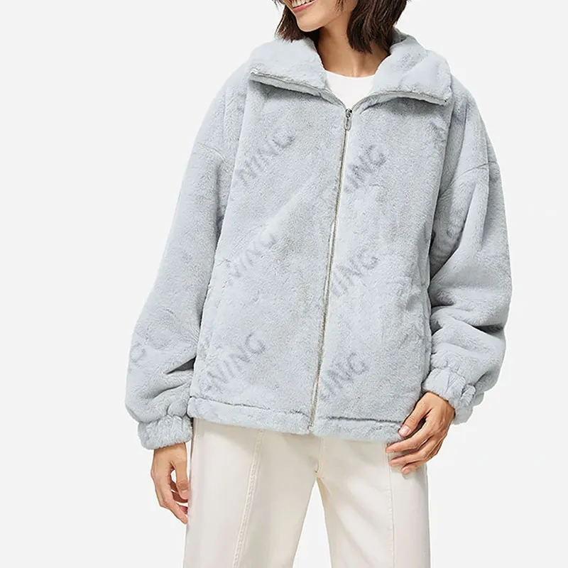 LiNing Sports Fashion Collection Jacket Women's Sichuan Stone Grey All Over Print-2