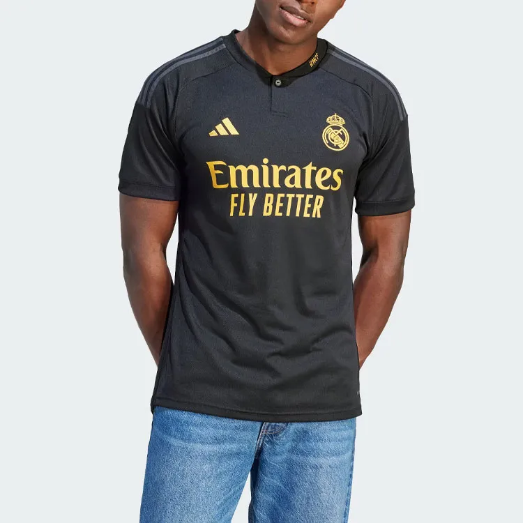 Adidas Soccer Jersey Men's Black-2