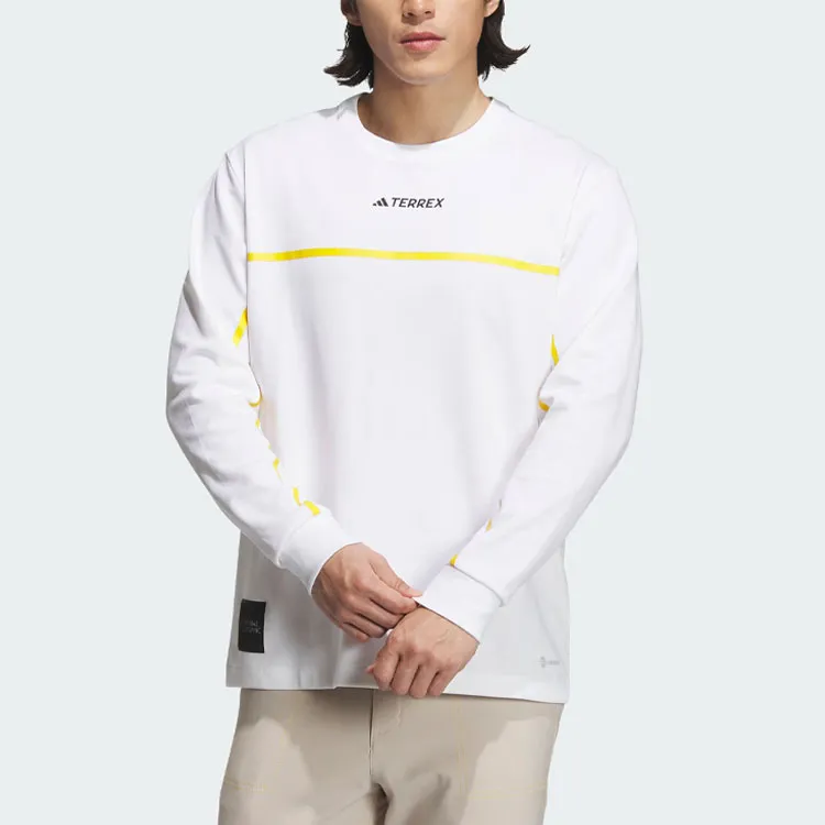 Adidas T Shirts Men White-1