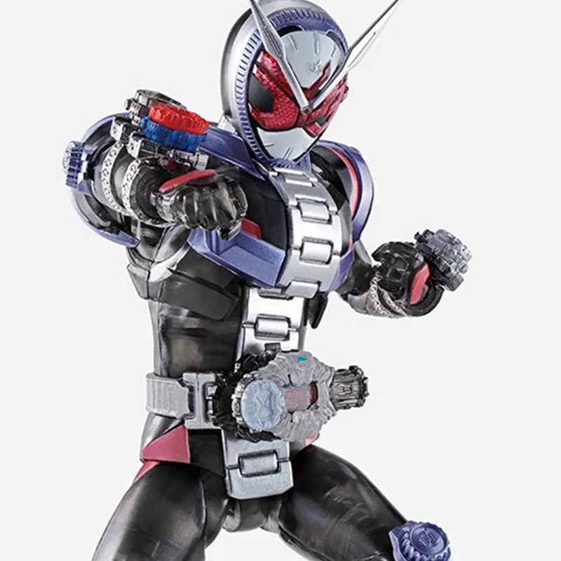 BANDAI x Ichiban SHF Kamen Rider Zio Time King Basic Shape Transparent Limited B Reward Black Action Figures 14.5cm-2