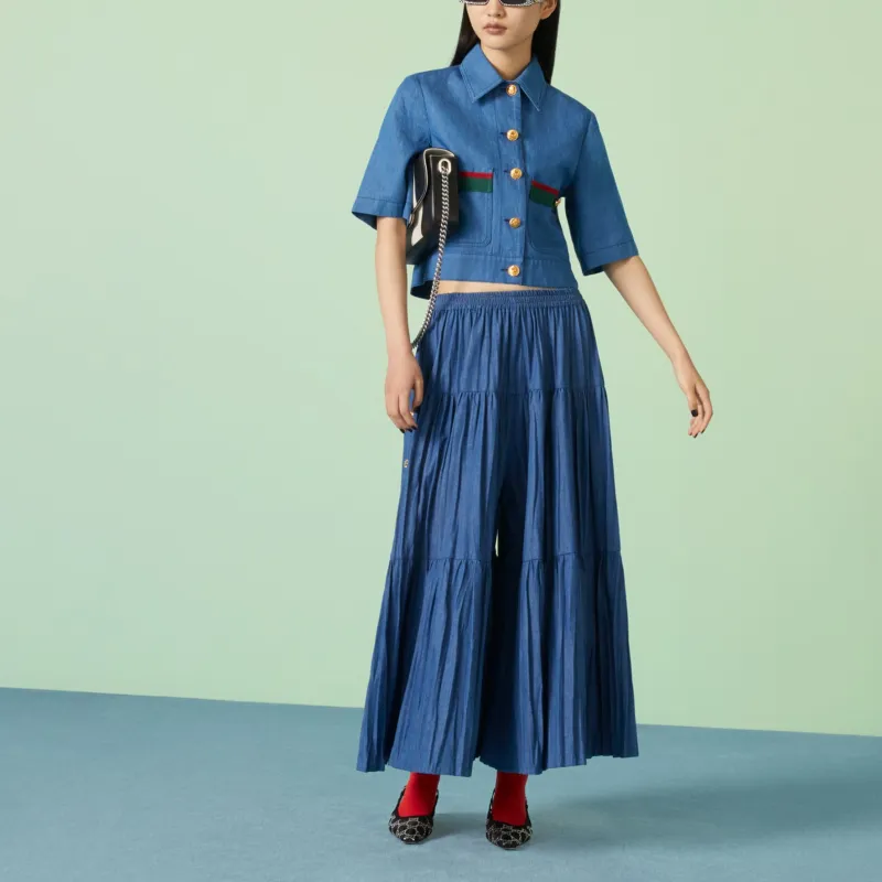GUCCI Jeans Women's Blue-1
