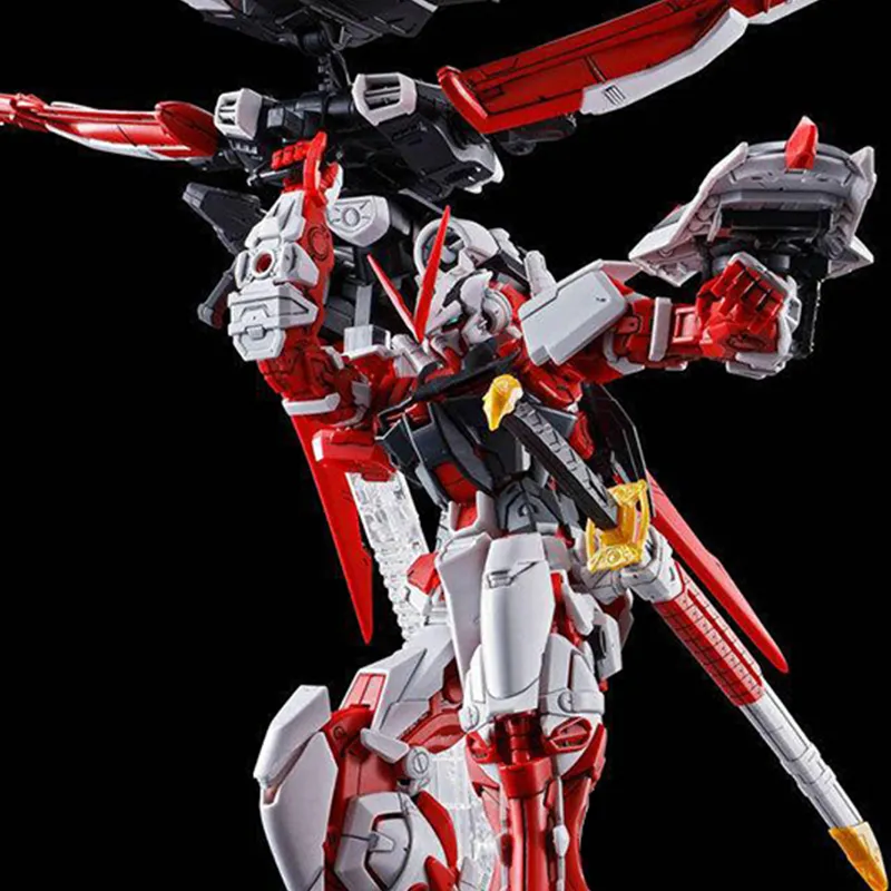 BANDAI MG 1 100 Mobile Suit Gundam SEED Gundam Astray Collection Red Machine Flying Backpack Set Model Kits-2