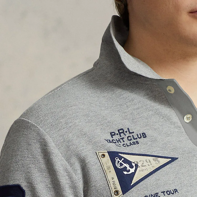 Polo Ralph Lauren Polo Shirts Men Gray-4