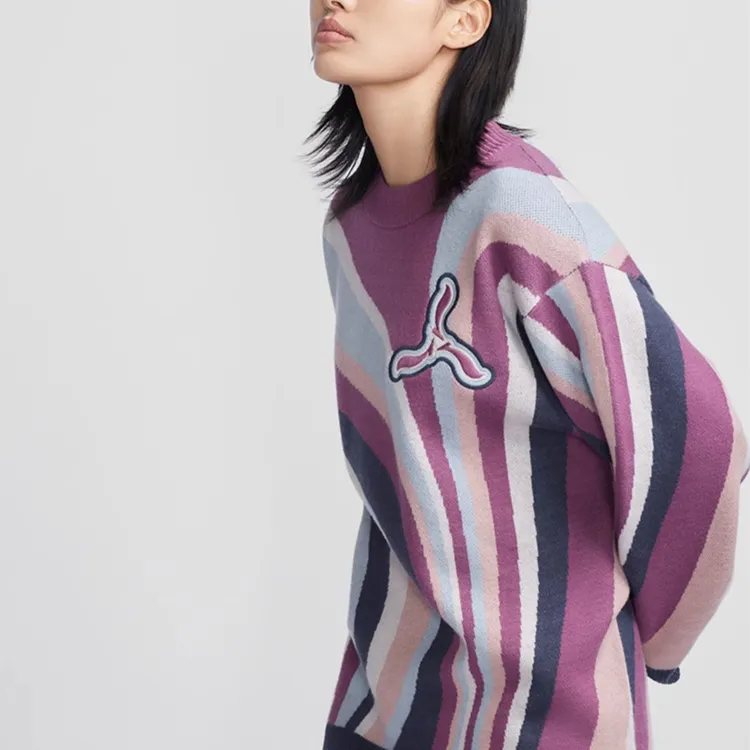 LI NING 1990 Classic Collection Knitwear Women's New Mist Rose Pink-2