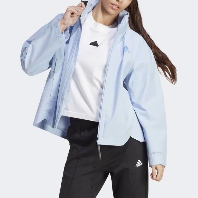 Adidas Terrex Jackets Women's Light Blue-1