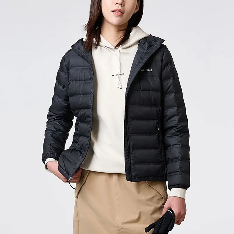 Columbia Down Jacket Women's Black-1