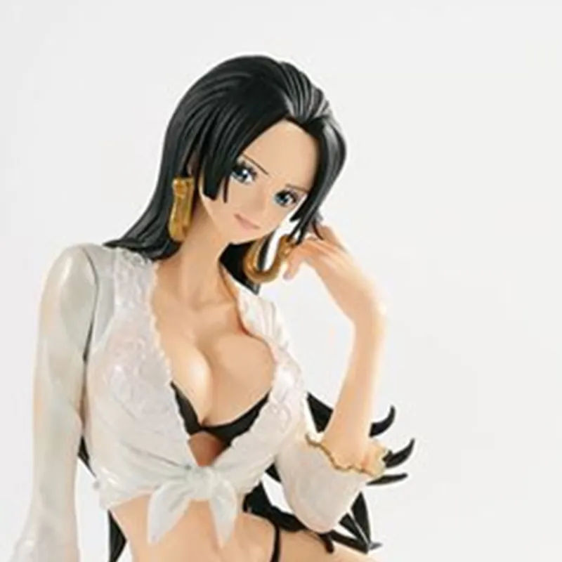 BANPRESTO One Piece Boa Hancock Swimsuit Sitting Posture 'Empress' Scale Figures 17cm-2