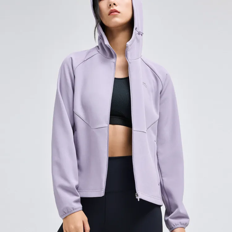 ANTA Running Collection Jackets Women's Orchid Purple-1