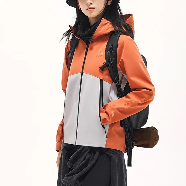 ANTA Variety Training Collection Windbreaker Jackets Women's Sunset Orange-3