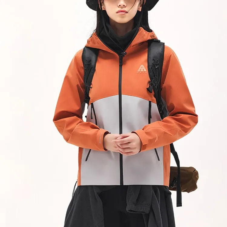 ANTA Variety Training Collection Windbreaker Jackets Women's Sunset Orange-2