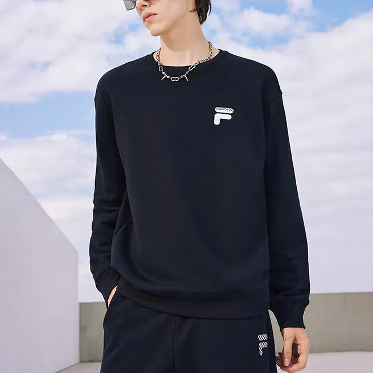 FILA FUSION Sweatshirt Unisex Black-2